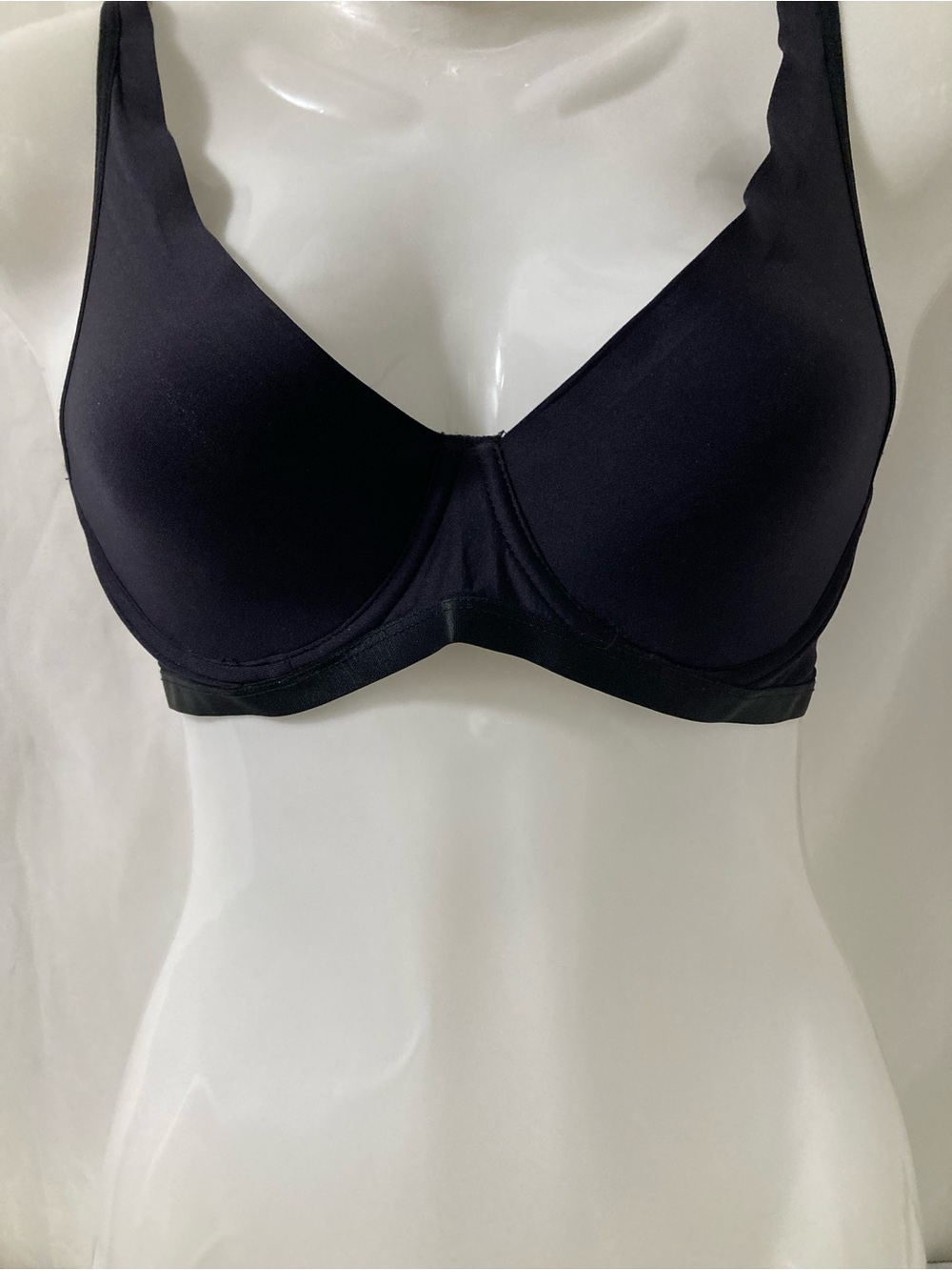 Unbranded Black Smooth Underwire Bra Size M Minimalist Casual